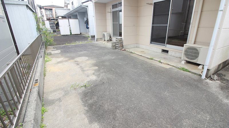 テラスハウス高丘B ベランダ