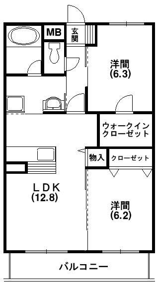 ゴールドスカイ 間取り