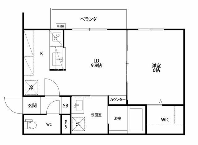 Casa in Collina 間取り