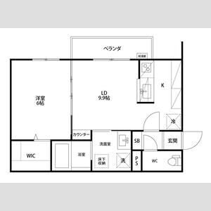 Casa in Collina 間取り