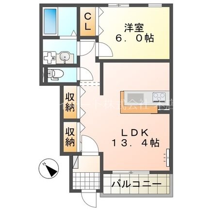 フェリーチェＫ・Ｓ・Ｋ 間取り