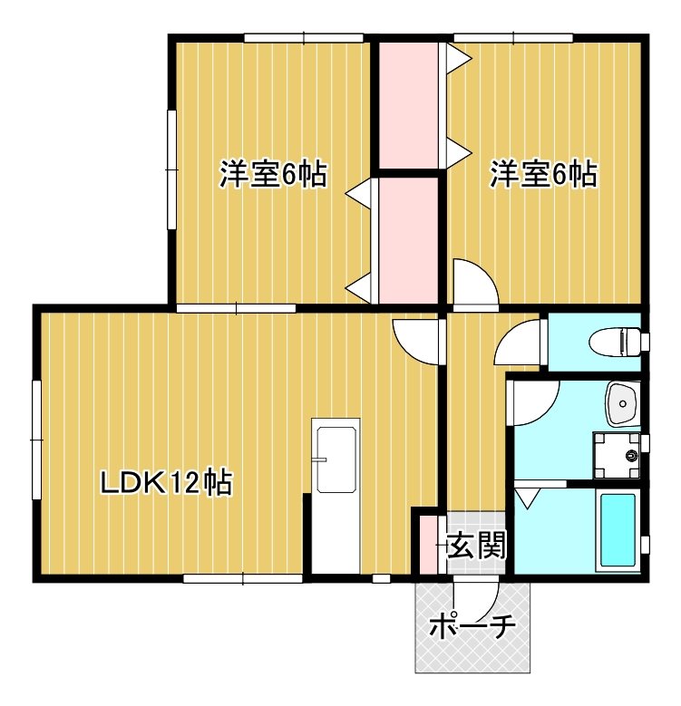 グランツⅡ  間取り