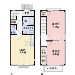 ブランシェクローバー 間取り