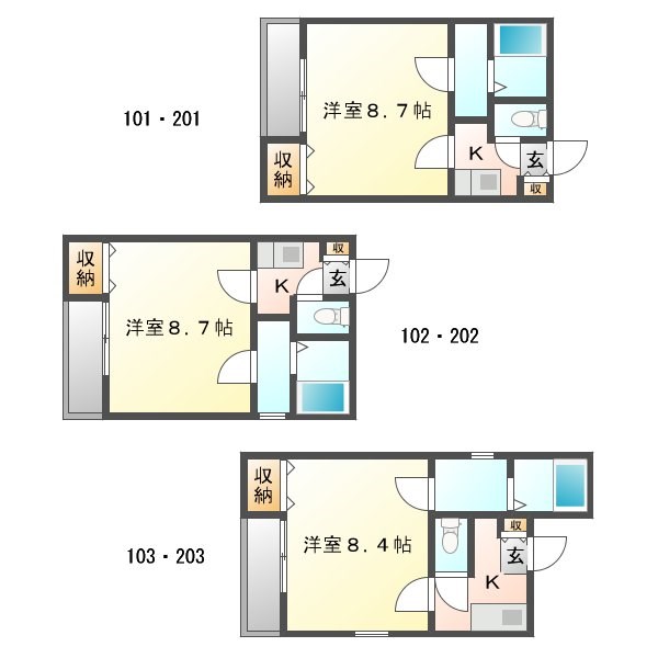 クレフラスト高丘 間取り