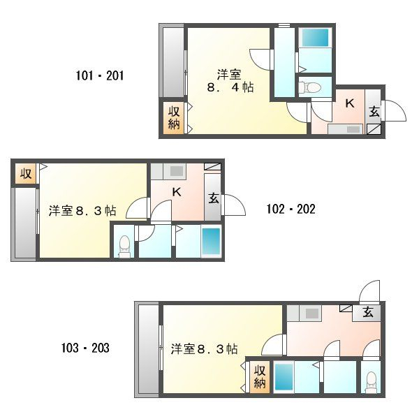 クレフラスト高丘 間取り