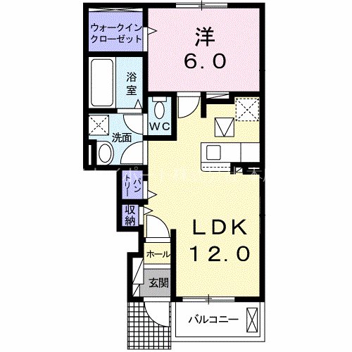 ホルツ　タウン　B 間取り