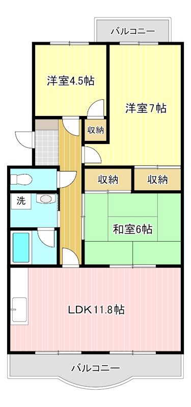 メゾンクレール 間取り