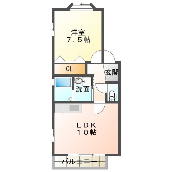 コリーナF 間取り