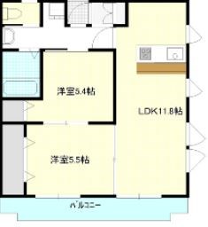 フォレスト住吉A 間取り