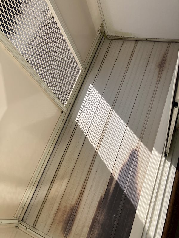 ハイツ　ひまわり ベランダ