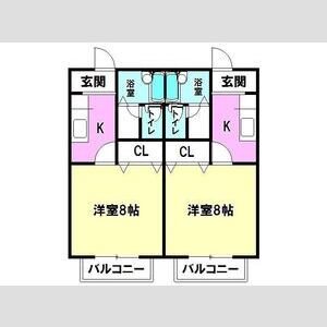 メゾネットサンゴ 間取り