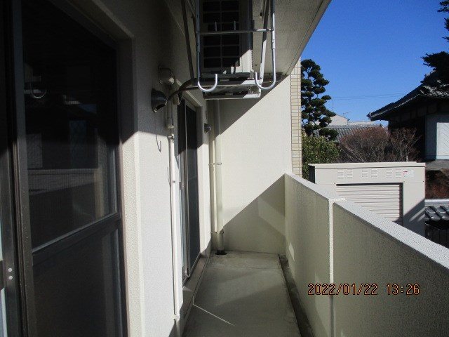 ハイツ・キノト ベランダ