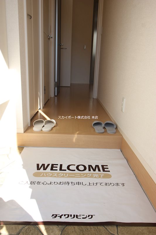 パークハイツ幸 玄関