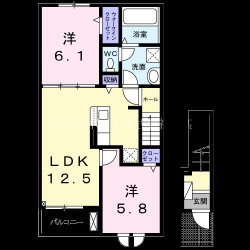 マホラ　Ⅱ 間取り