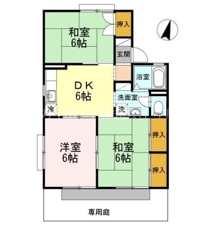 セジュールセゾンＡ 間取り