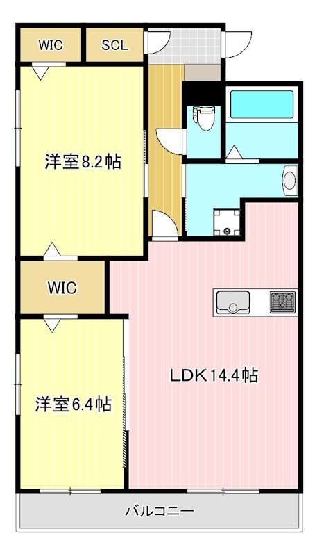 ロゼッタヒルズ 間取り