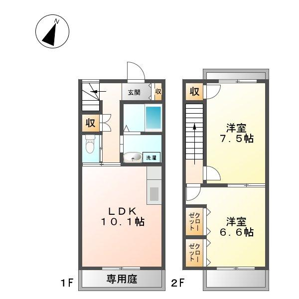 サンシャイン   間取り