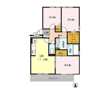 ピュアフォーレ 間取り