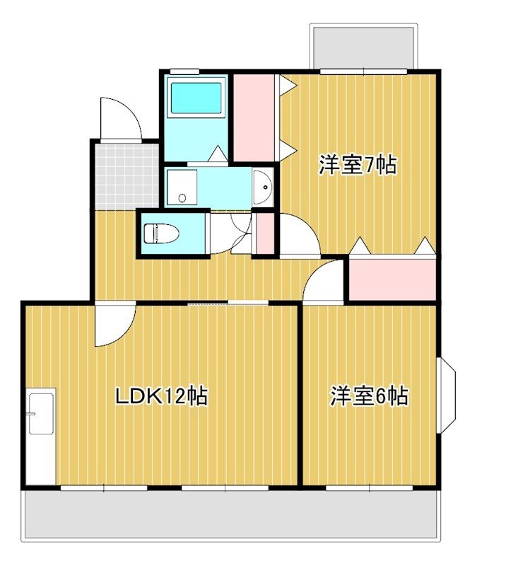 クリサンテＡ 301号室 間取り