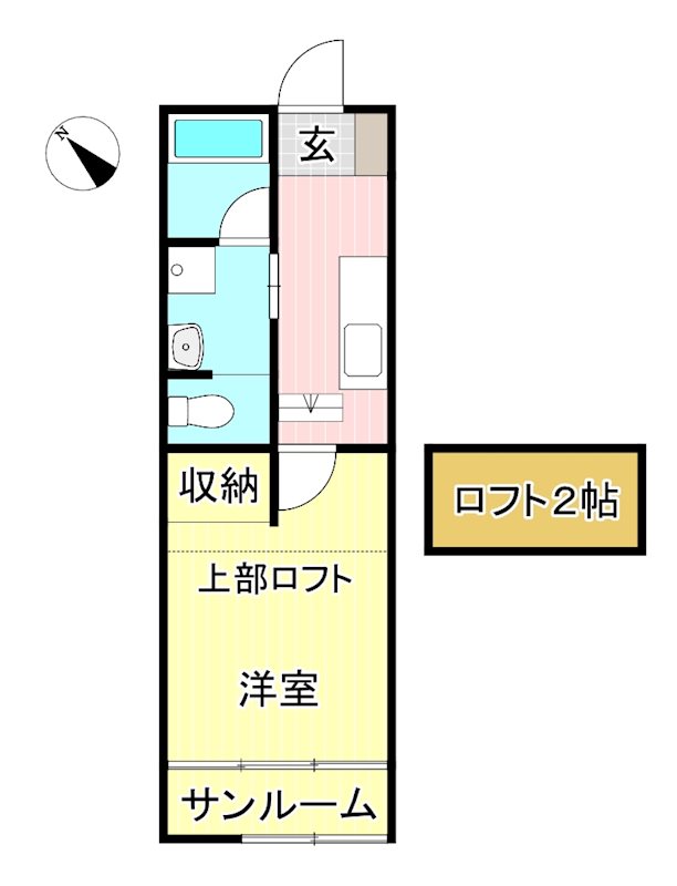 アトレ鷲津 間取り