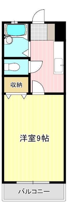 イーグルハイツ 1F号室 間取り