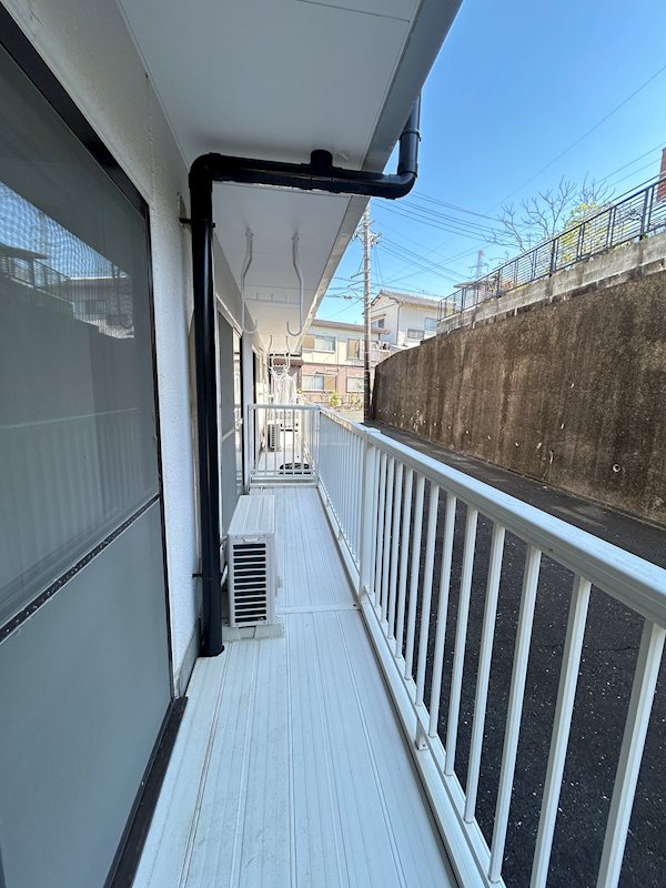 上島マンション ベランダ