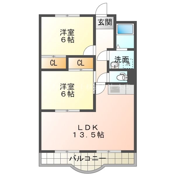 ロイヤルシティ高丘 間取り