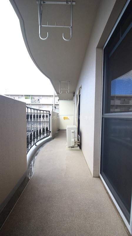 メディオ初生弐番館 ベランダ