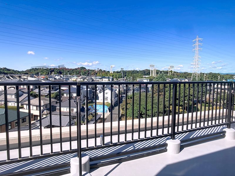 ネオステージ四ツ池公園 ベランダ