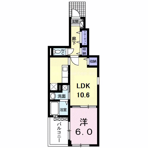 メゾンアンジュ 間取り