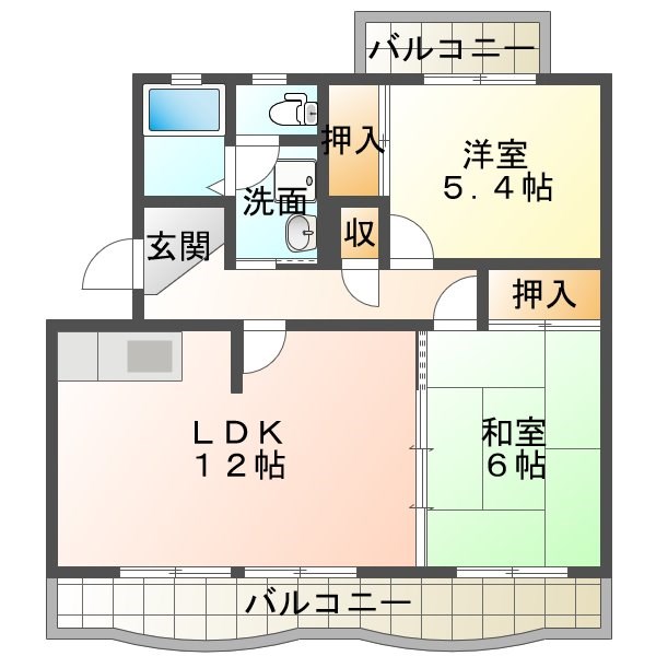 メゾン葵ヶ丘 間取り