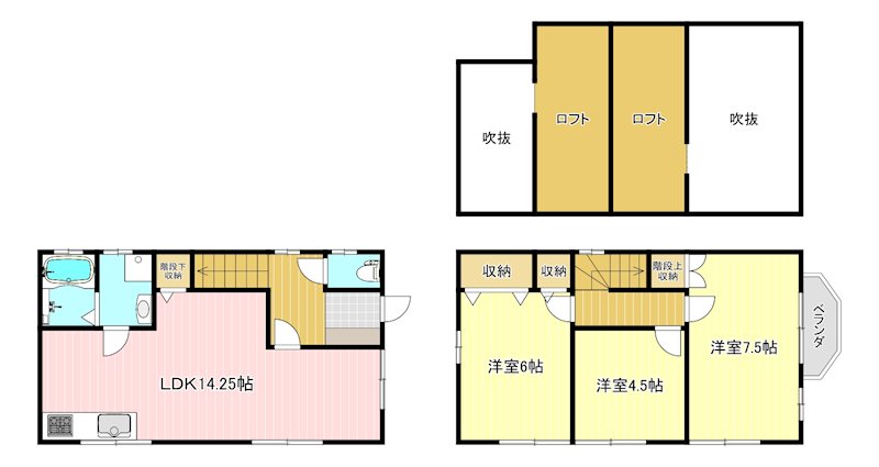若林町戸建 間取り