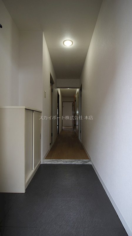 長屋マンション 玄関