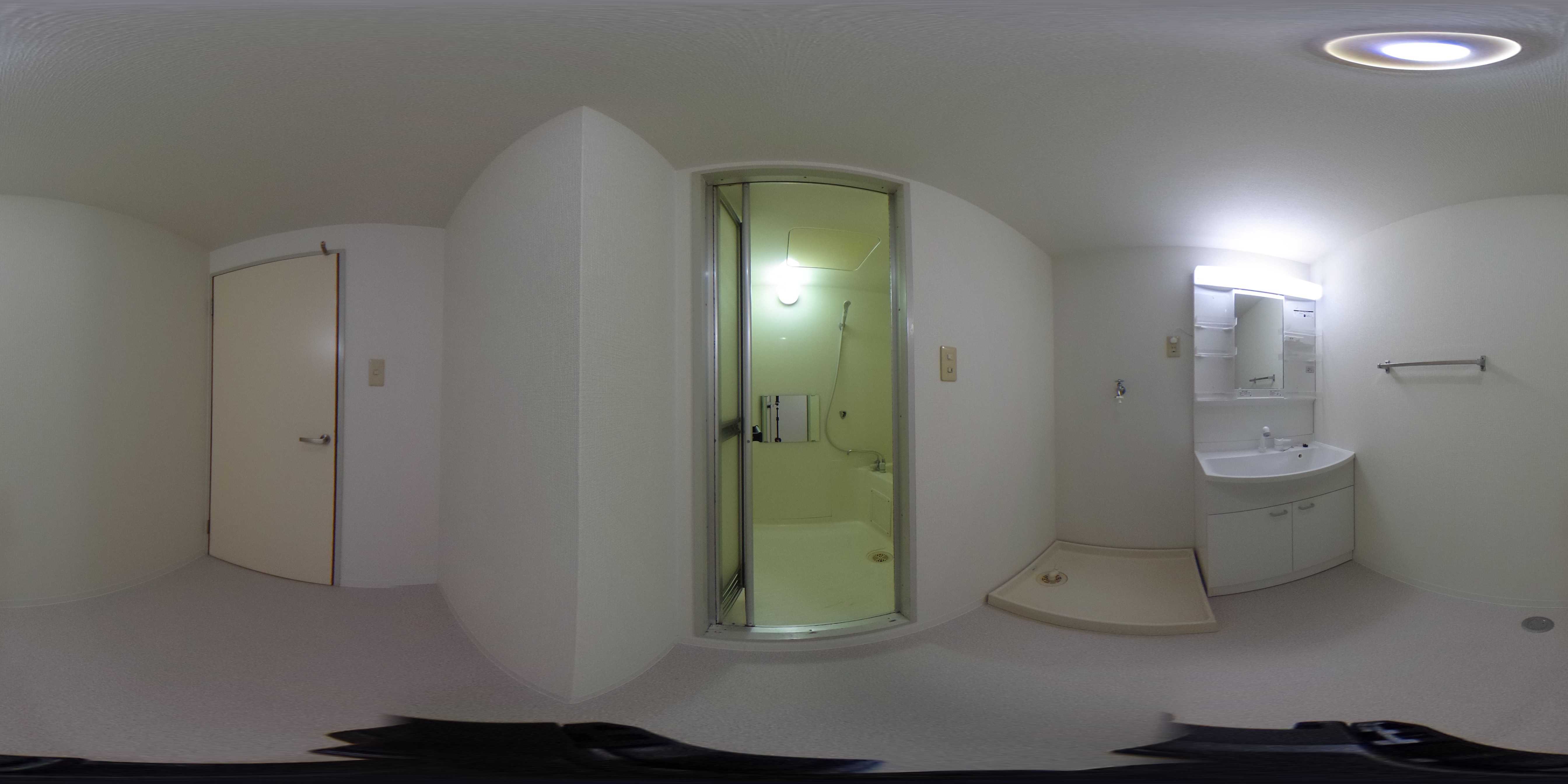 長屋マンション 洗面所