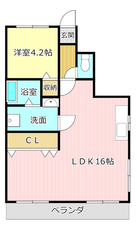 マンションやまと 間取り図