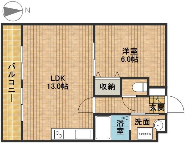 ラ・セフィーロⅤ 201号室 間取り