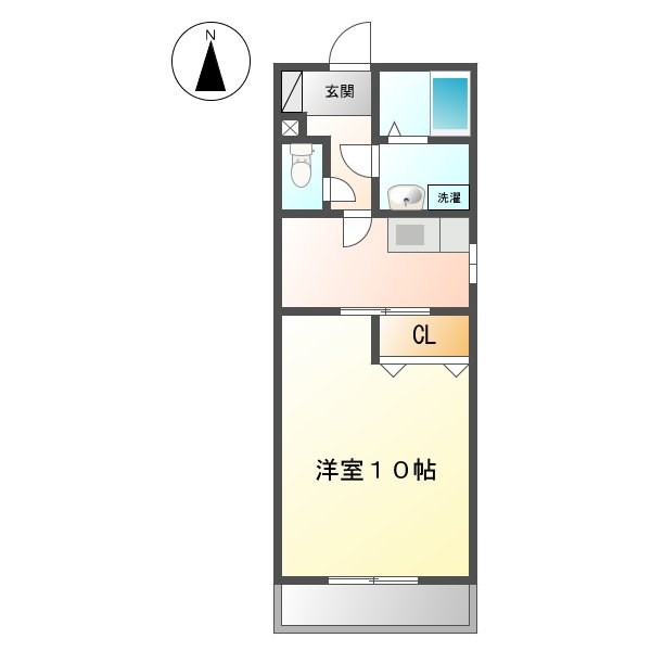 クレアトゥールⅠ 間取り