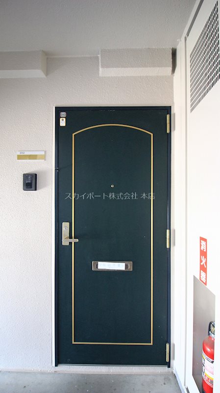 ベルクール 玄関