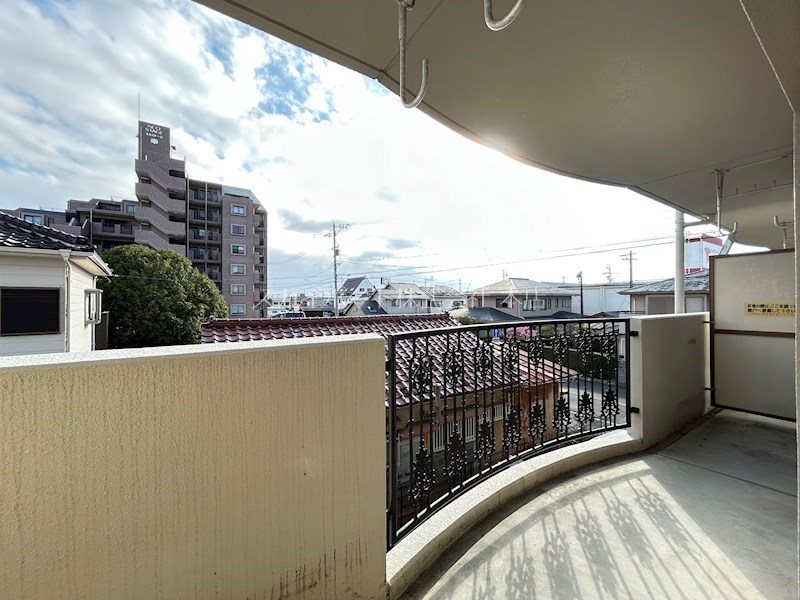 ベルクール ベランダ