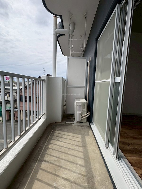 グローリィ高丘 ベランダ