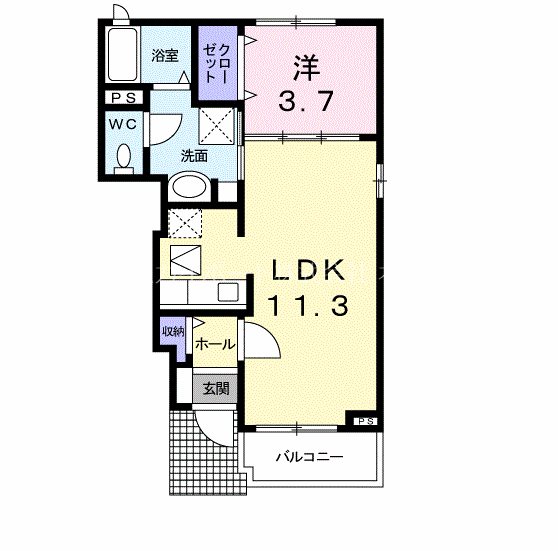 ミルトブリーゼ 間取り