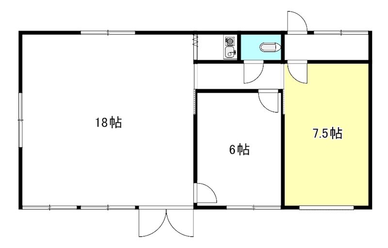 高丘北4丁目貸事務所 1号室 間取り