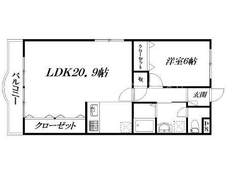 レジデンス上島 間取り