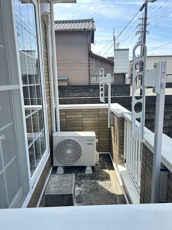 リバーサイド細江B ベランダ