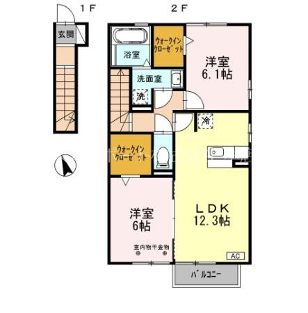 プレセデンテB 間取り