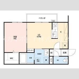 Casa in Collina 間取り