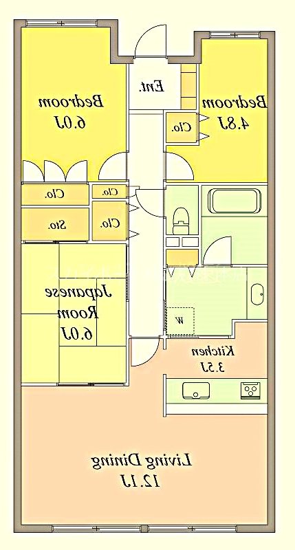 ブライトタウン植松 間取り