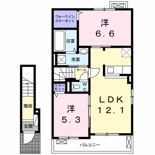 カーサ　ラルゴ 間取り