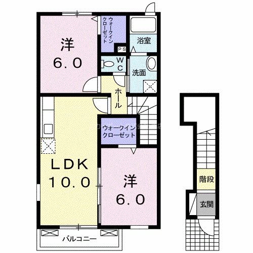 メゾン　カクタス 間取り