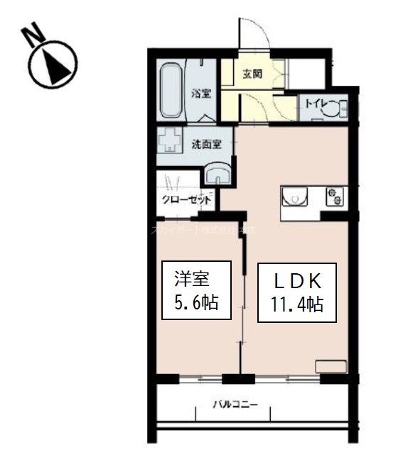 クレール葵西5丁目 間取り